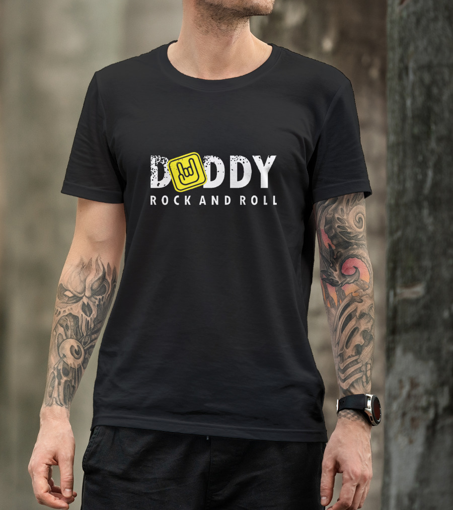 DADDY Rock And Roll Horn T-Shirt