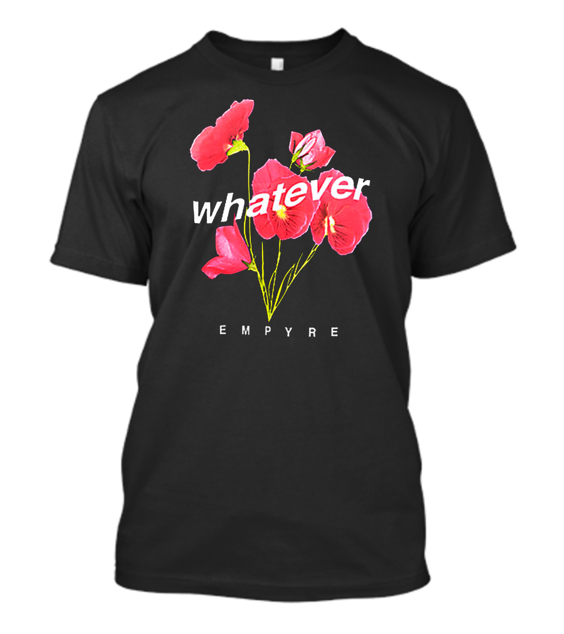 Empyre Whatever Forever Red Floral Poppies T-Shirt