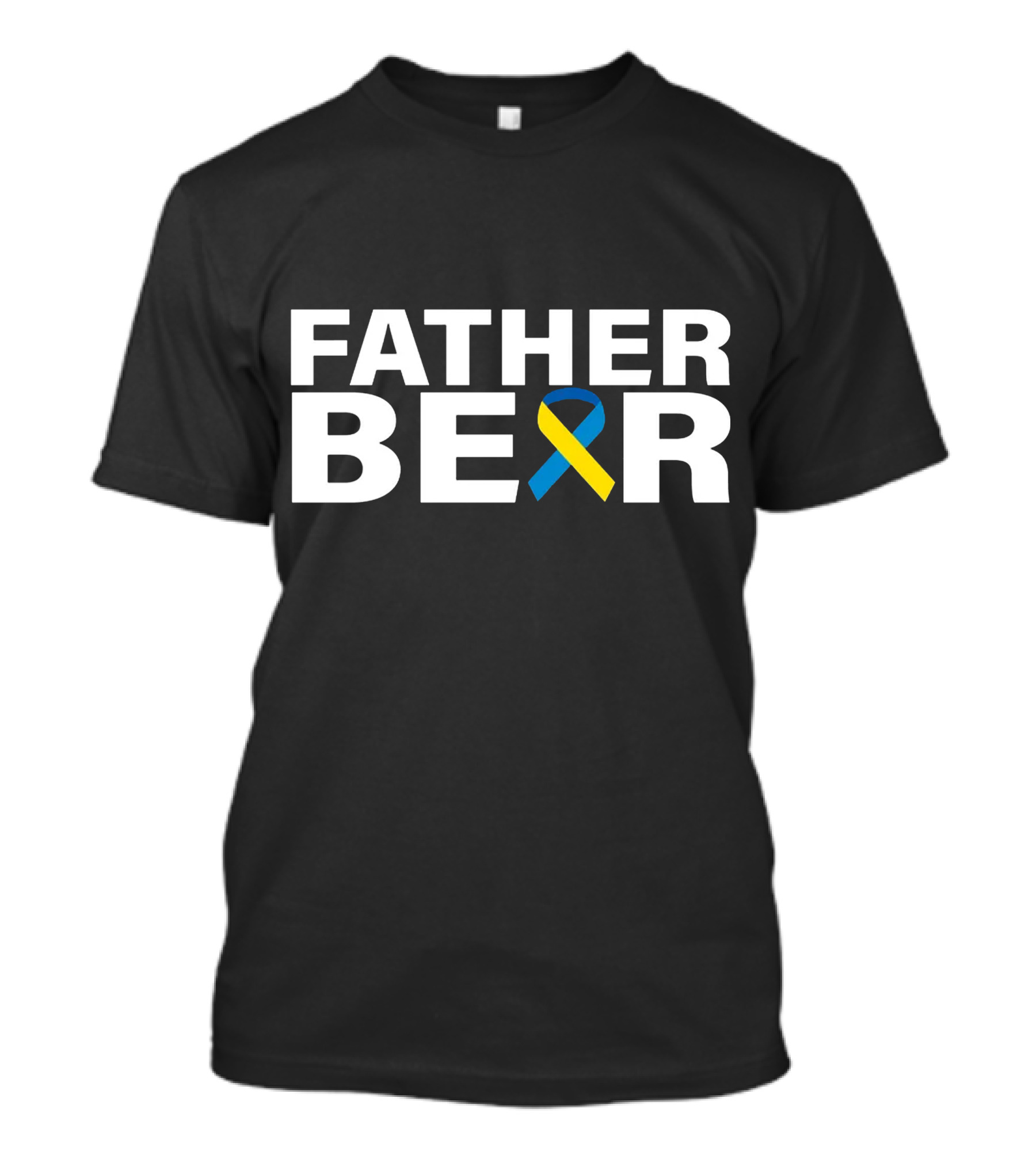 Father Bear Down Syndrome Awareness T-Shirt