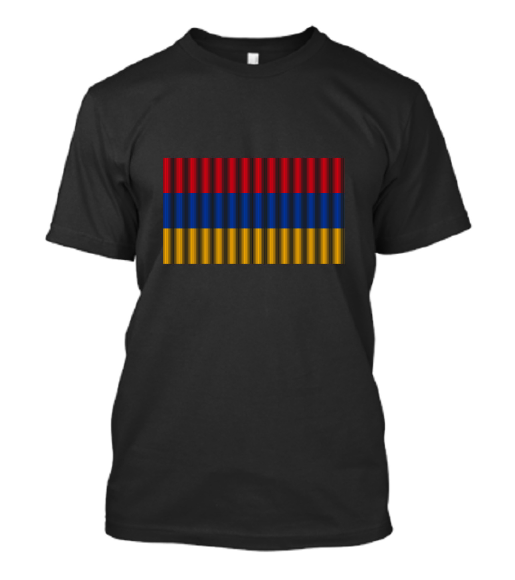 Flag Of Armenia Striped T-Shirt