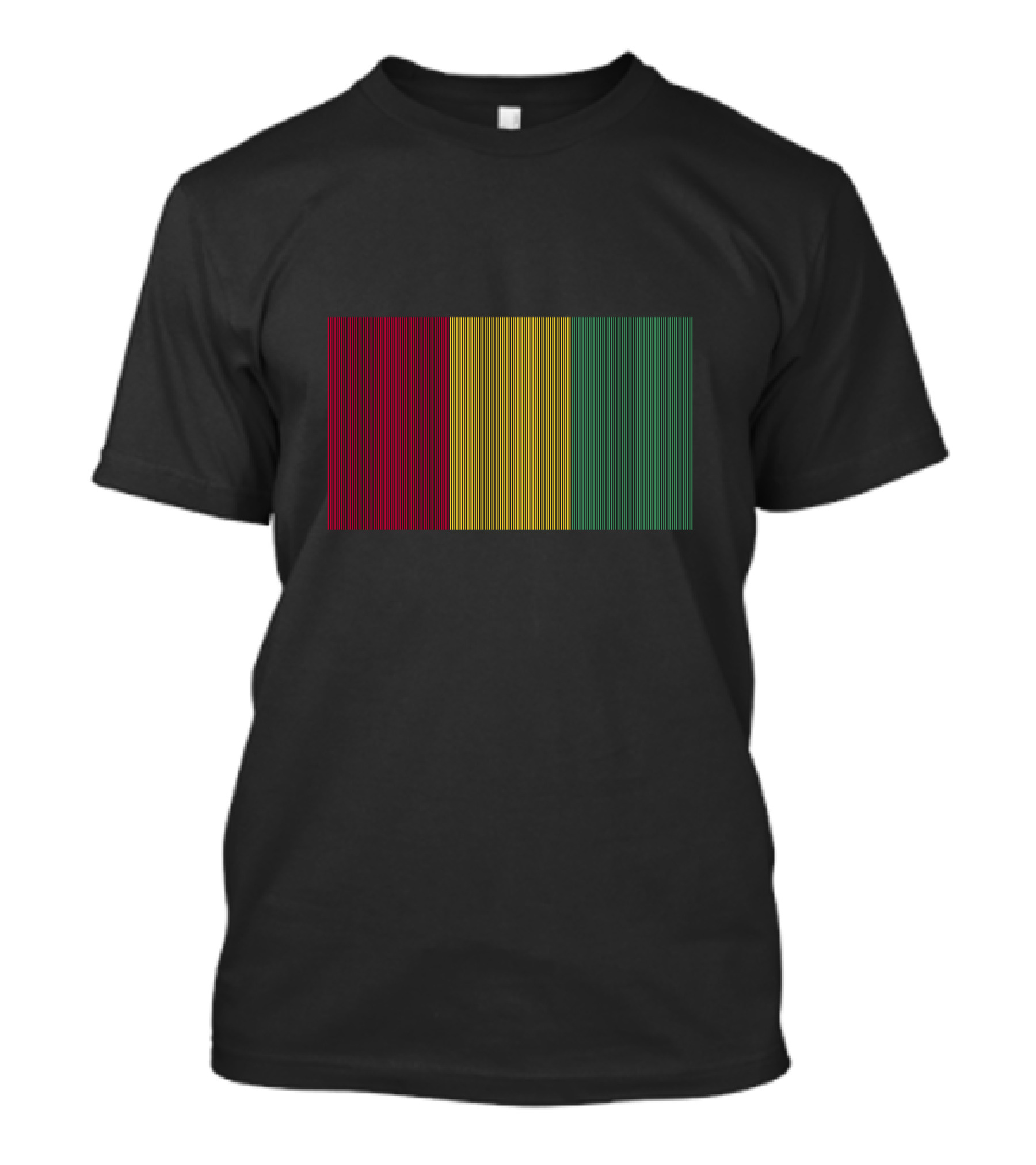 Guinea Flag Vertical Stripe T-Shirt