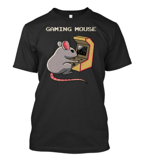 Gaming Mouse Arcade Retro Gamer T-Shirt