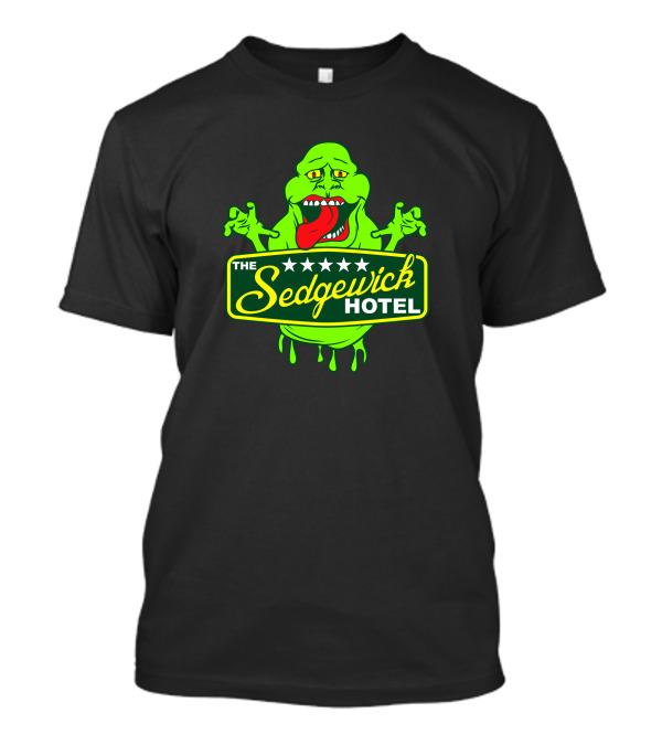 The Sedgewick Hotel Ghost Slimer Ghostbusters Movie Reference T-Shirt