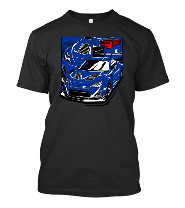 GT86 Blue Sports Car T-Shirt