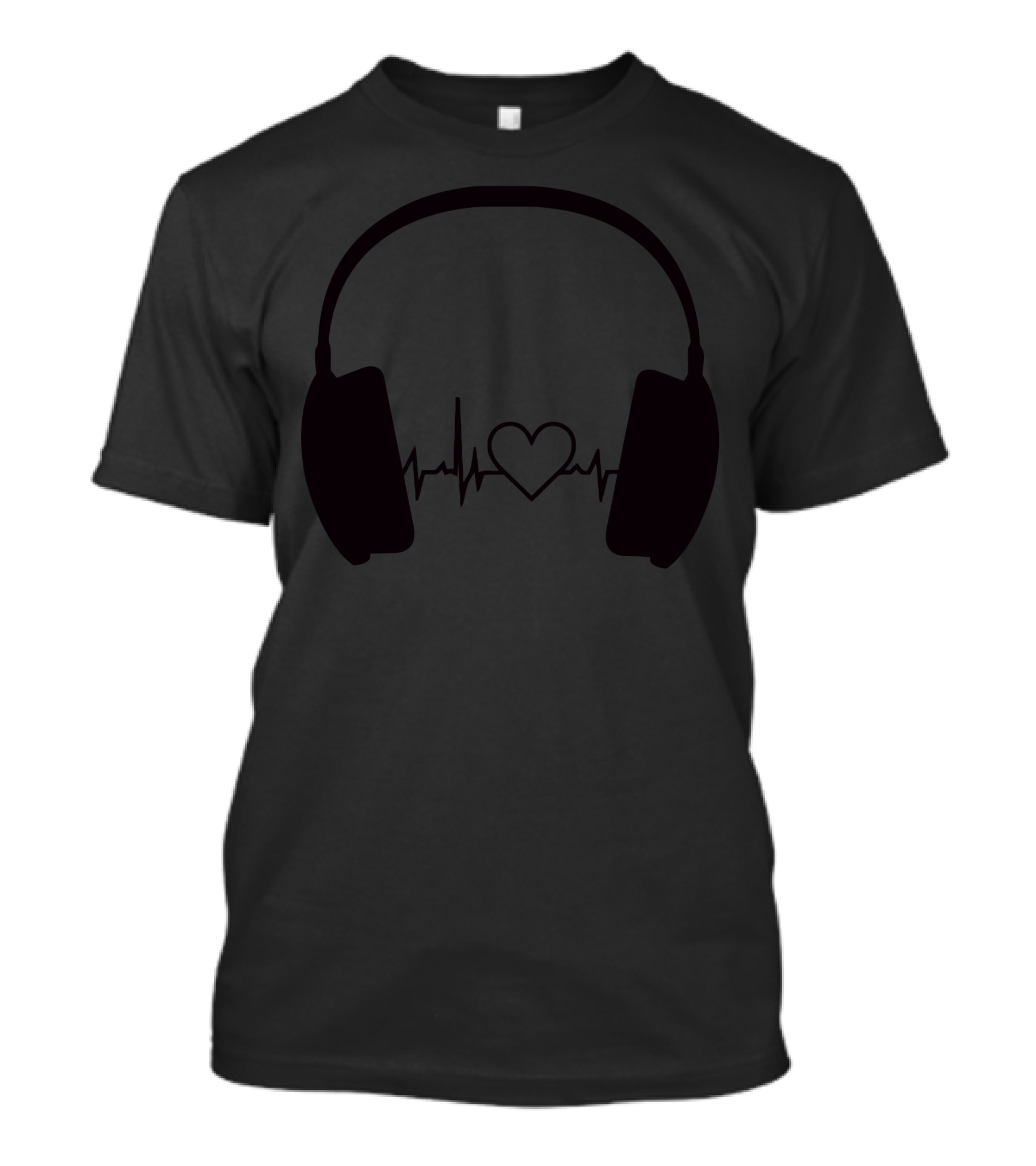 Headphone Heartbeat Music Pulse T-Shirt