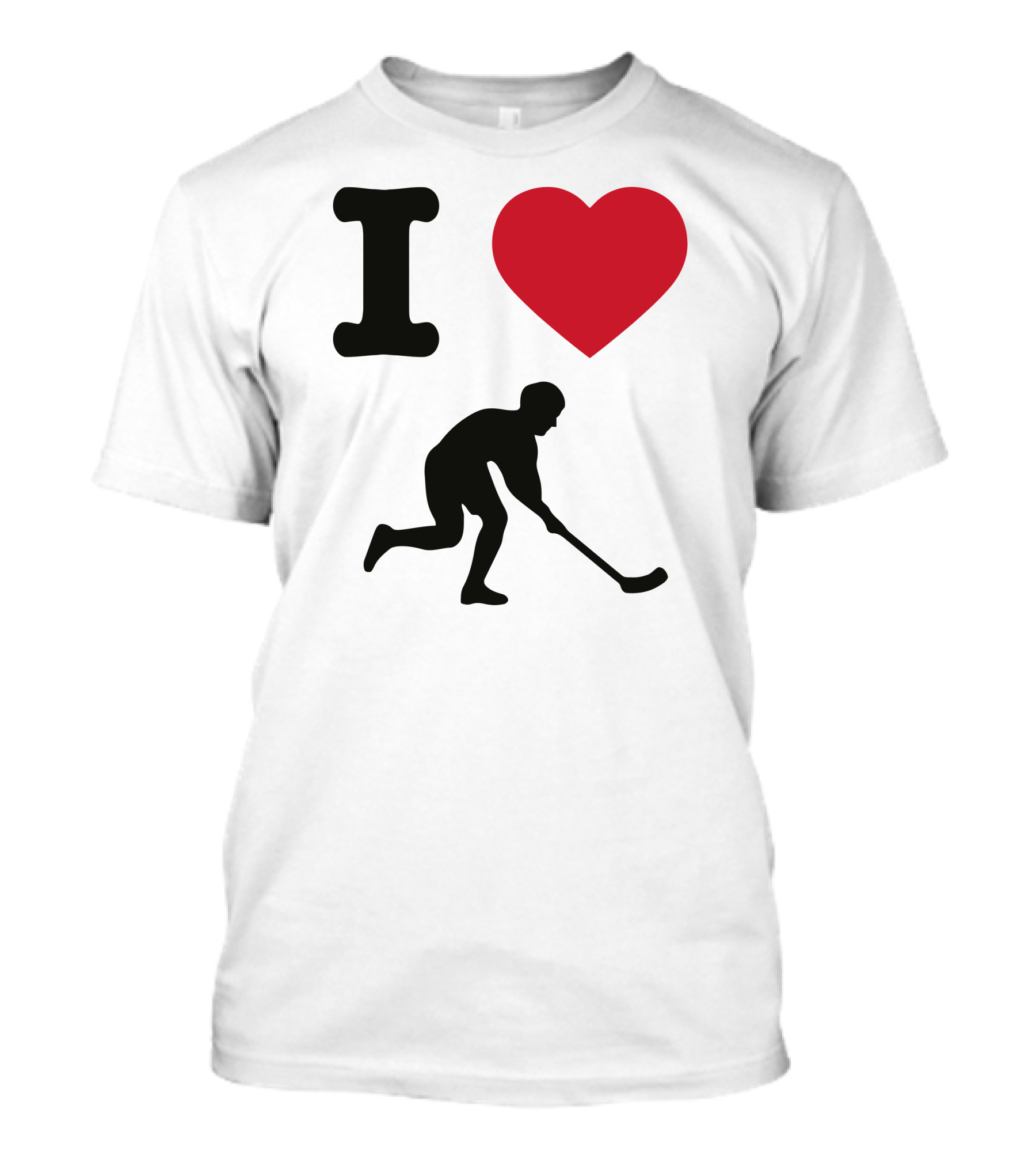 I Heart Hockey Player T-Shirt