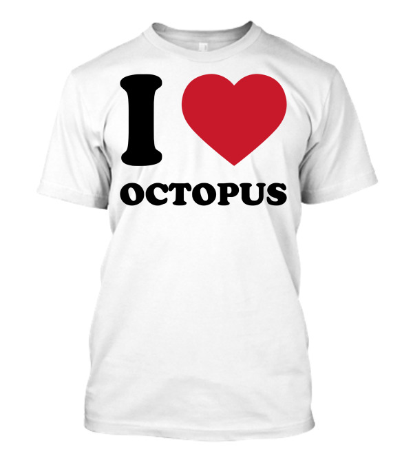 I Heart Octopus T-Shirt