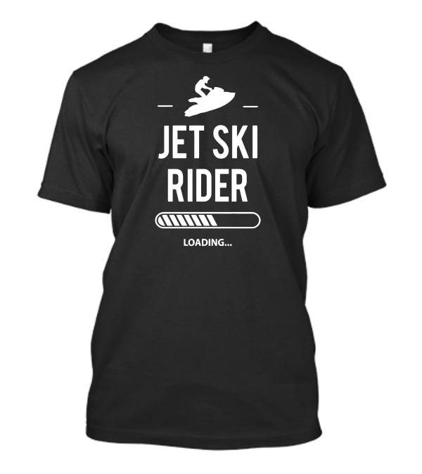 Jet Ski Rider Loading Progress Bar T-Shirt