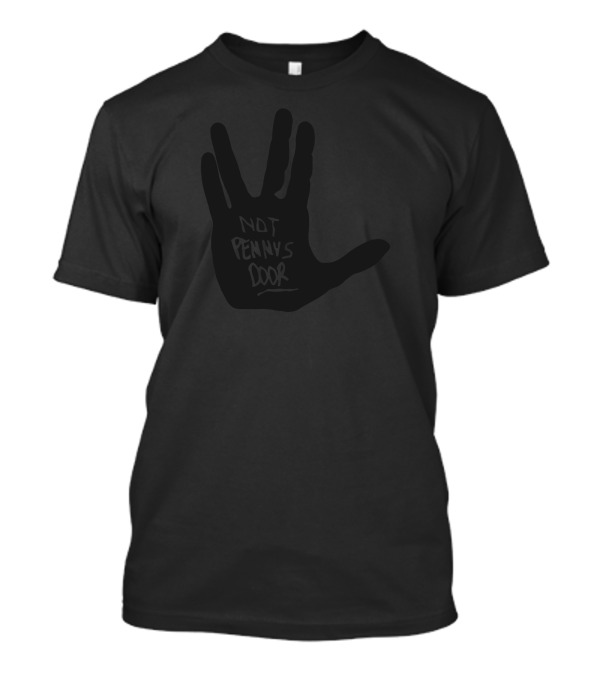 Not Pennys Door Lost TV Show Handprint T-Shirt