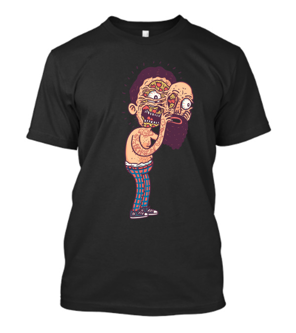 Pizzadude Disguised Unveiling Character T-Shirt