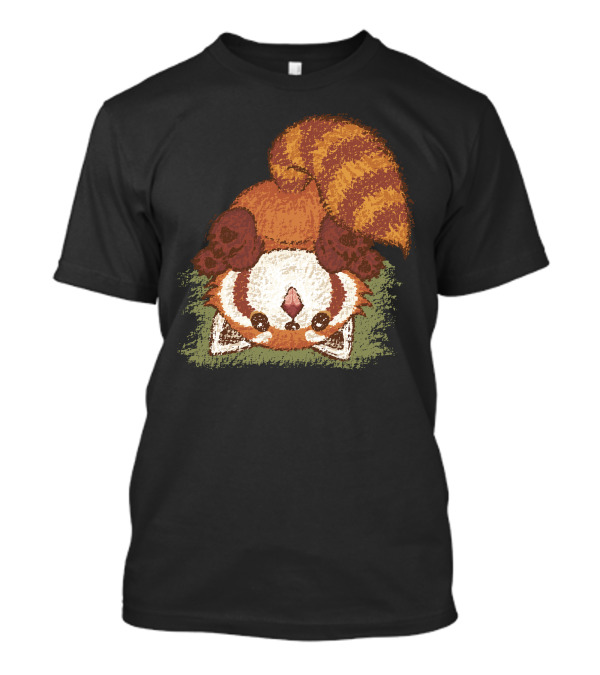 Adorable Upside Down Red Panda T-Shirt