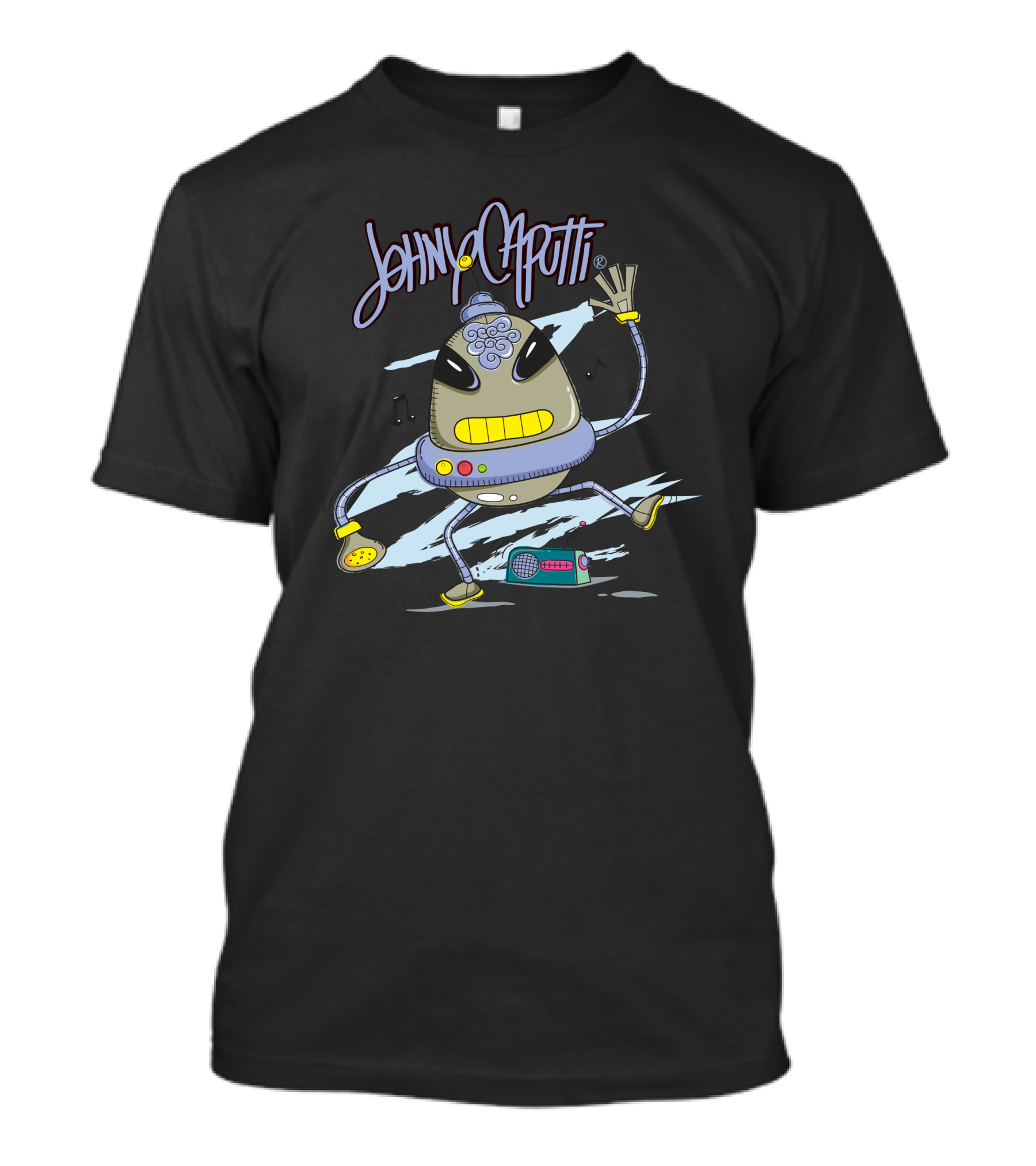 Johnny Caputti Robot Dance Moves T-Shirt