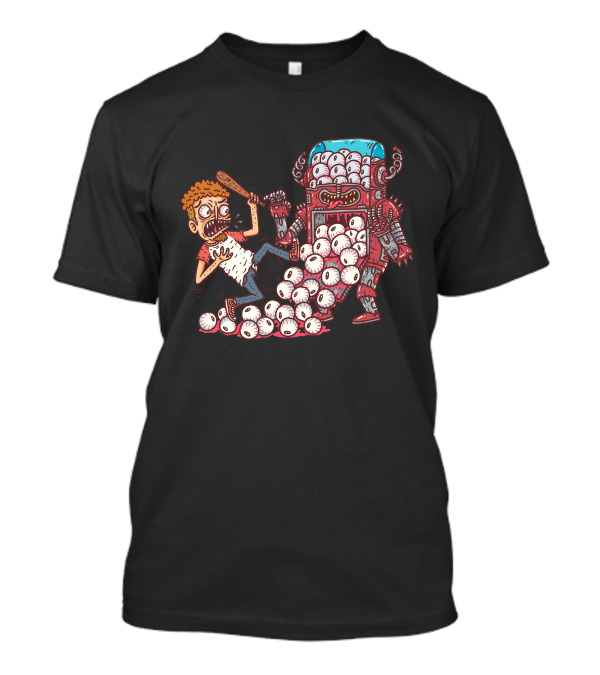 Roboteyeballs Overload Panic Confrontation T-Shirt