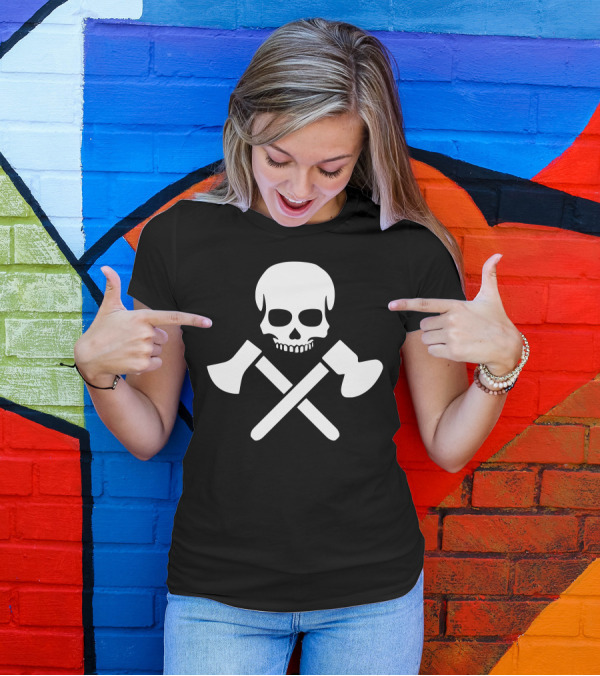 Skull And Cross Axes T-Shirt