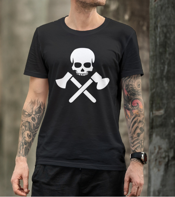 Skull And Cross Axes T-Shirt