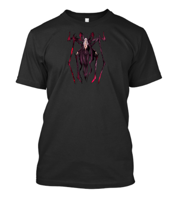Spiderqueen Arachnid Woman Dark Gothic Fantasy Character T-Shirt