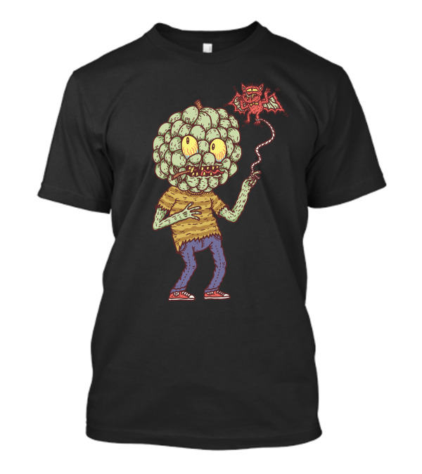 Sugar Apple Monster With Bat Creature Balloon T-Shirt