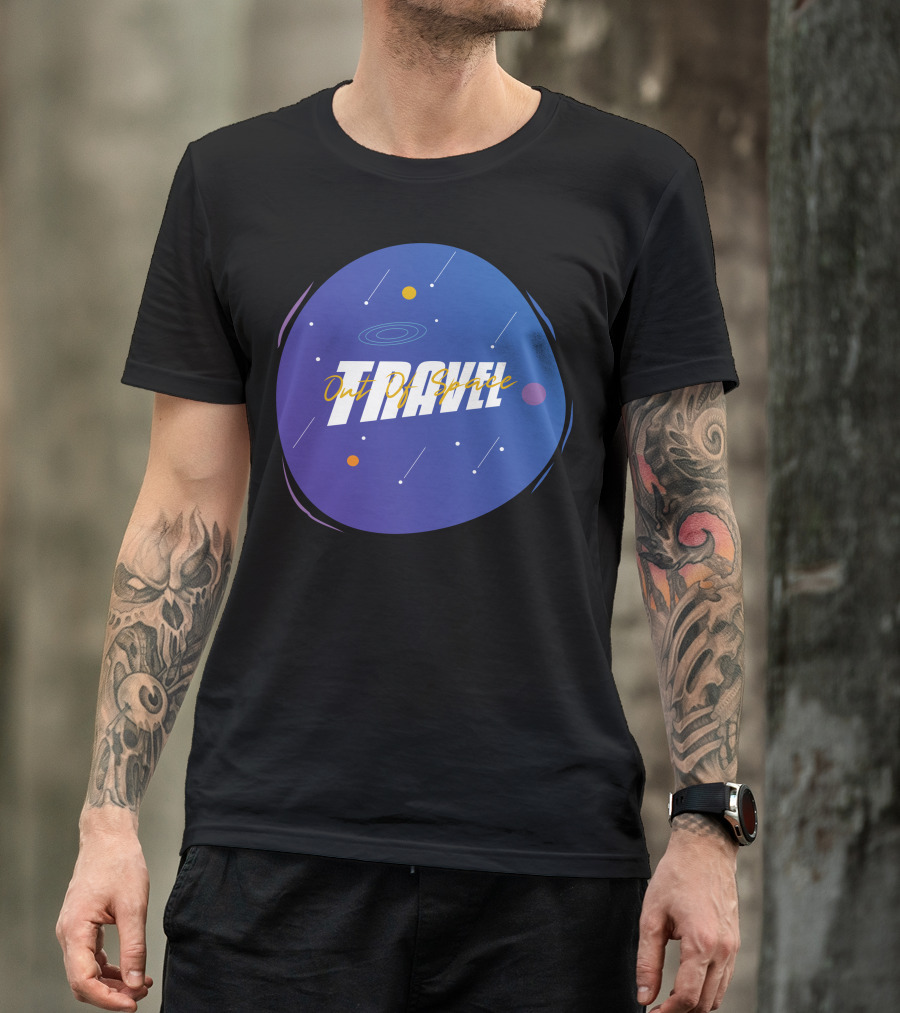 Travel Out Of Space Celestial Adventure T-Shirt