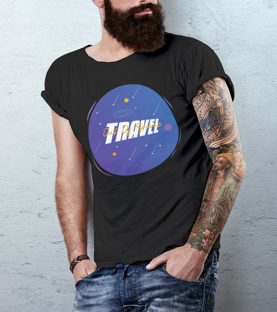 Travel Out Of Space Celestial Adventure T-Shirt