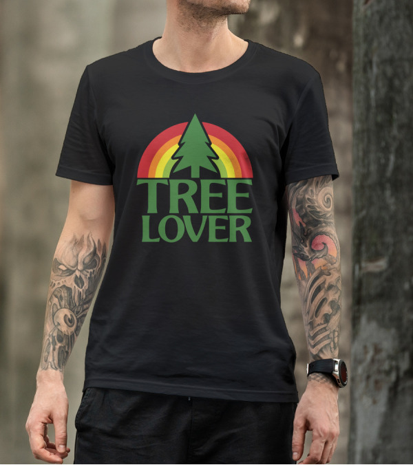 Tree Lover Rainbow Pine T-Shirt