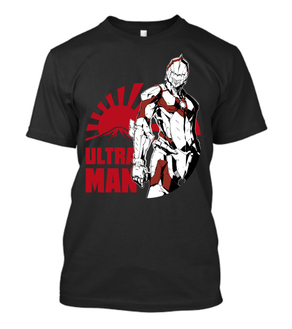 Ultraman Rising Sun Japanese Hero Iconic Figure T-Shirt
