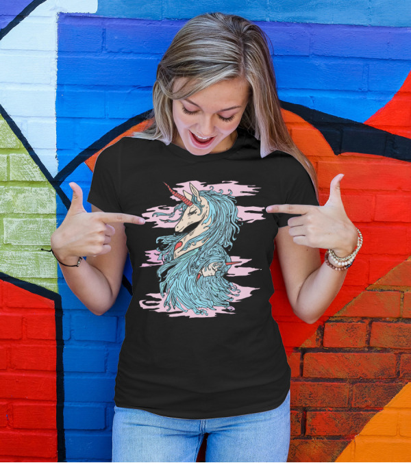 Unicorn Girls Dreamy Pastel Fantasy T-Shirt