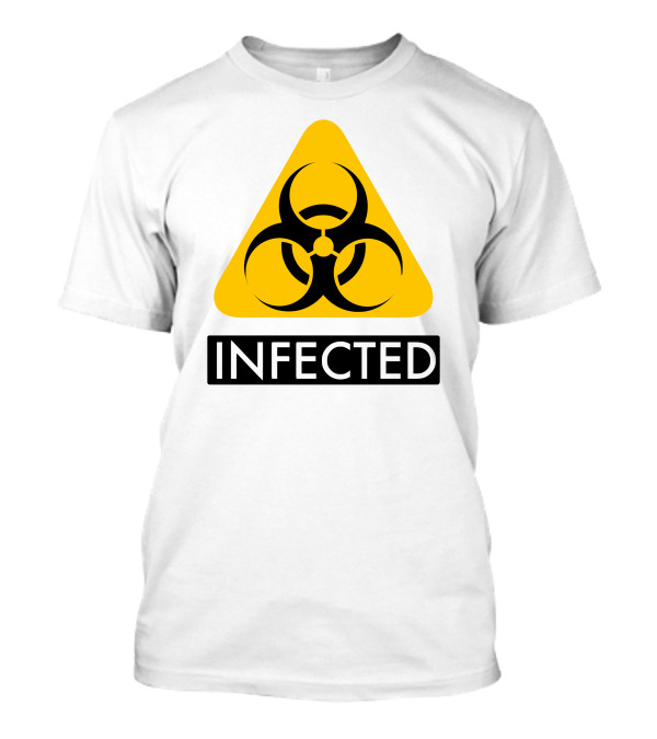 Biohazard Infected Warning T-Shirt
