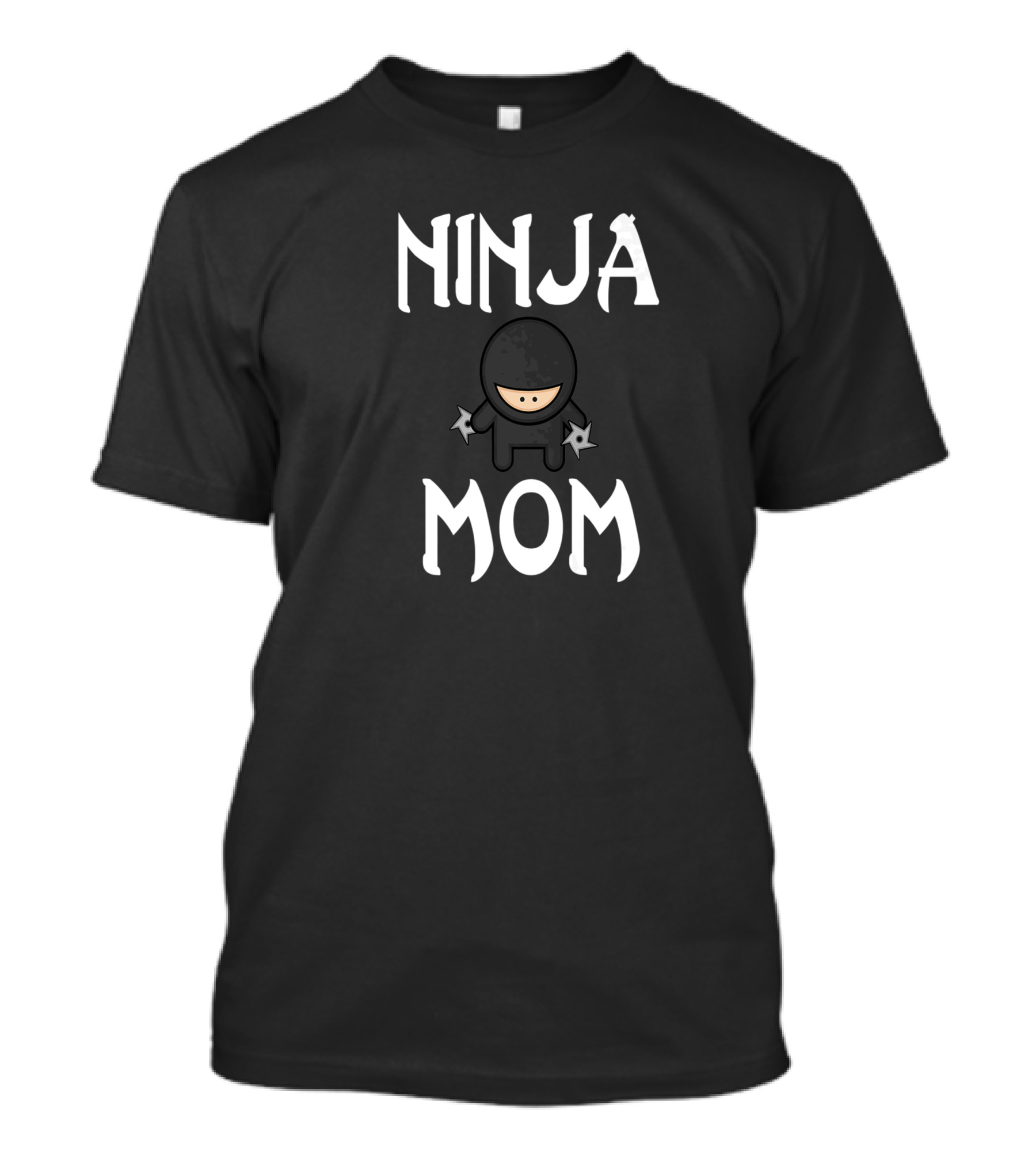 Ninja Mom Shuriken Funny Mother T-Shirt
