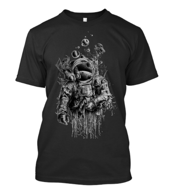 Astronaut Surreal Drifting Deep Cosmic Space Adventure T-Shirt