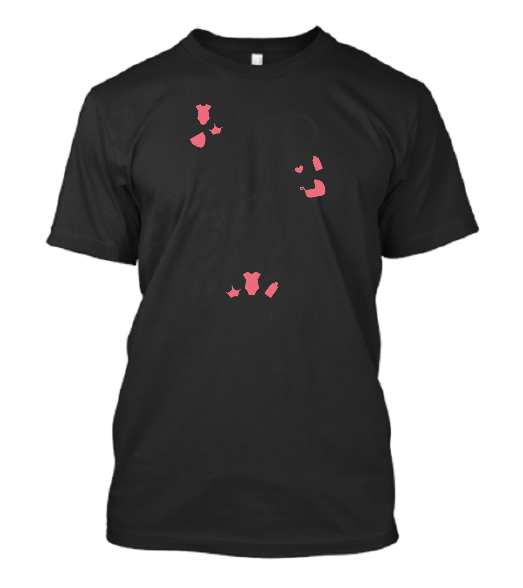 It's A Girl Baby Shower Onesie And Bottle T-Shirt