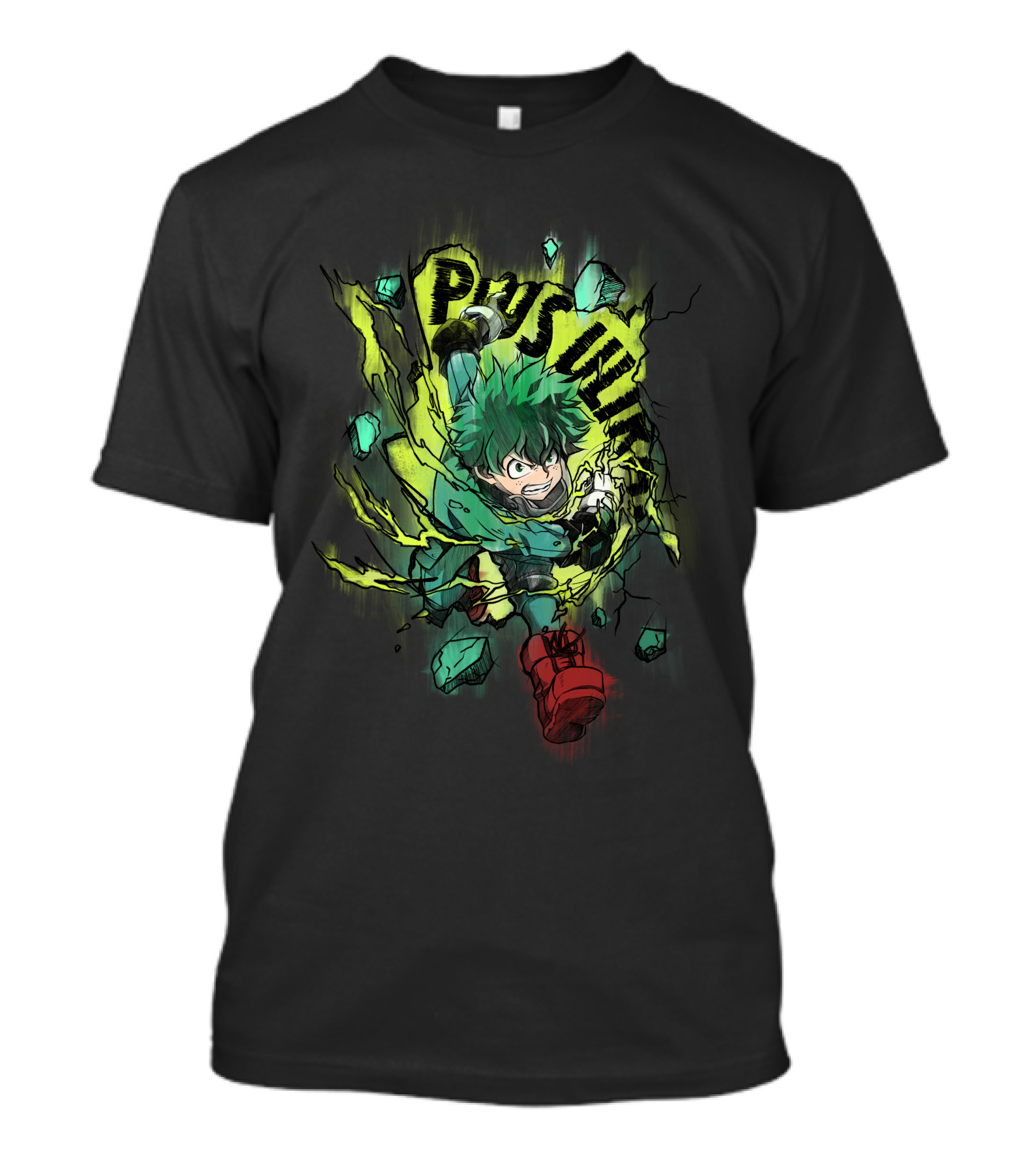 Izuku Midoriya Plus Ultra Color Sketch T-Shirt