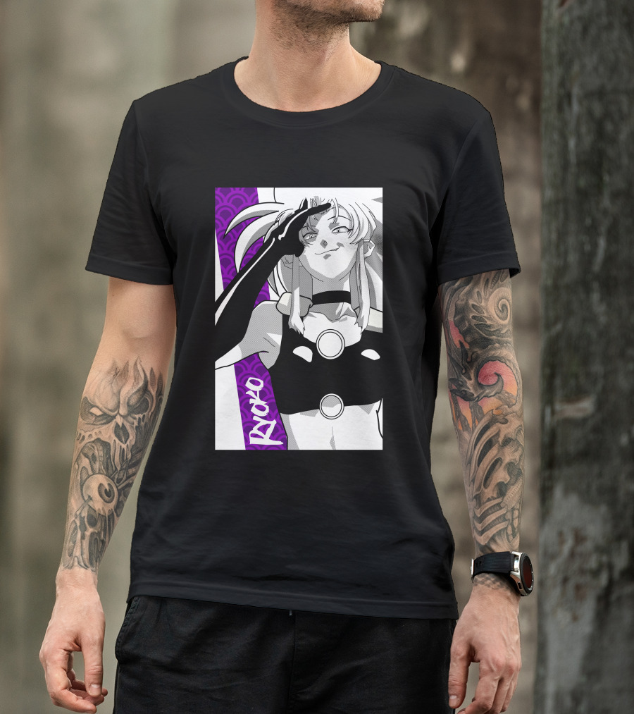 Ryoko Spacepirate Anime Character Art Manga T-Shirt