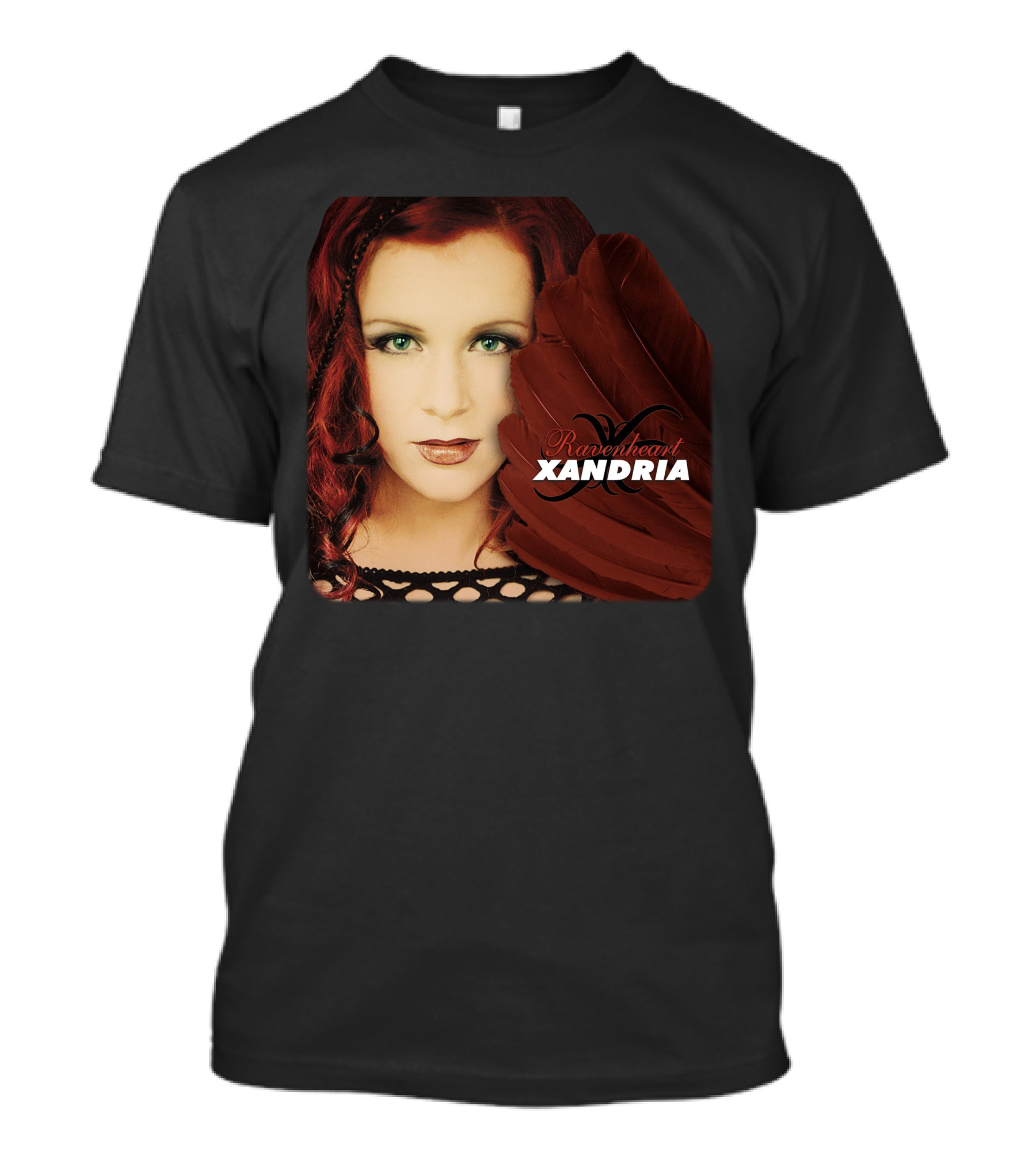 Ravenheart Xandria Red Feather T-Shirt