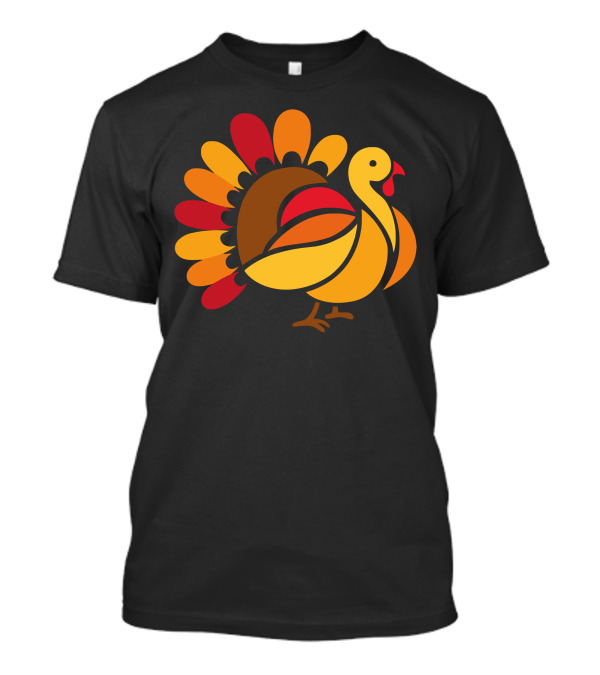 Beauty Turkey Stained Glass T-Shirt