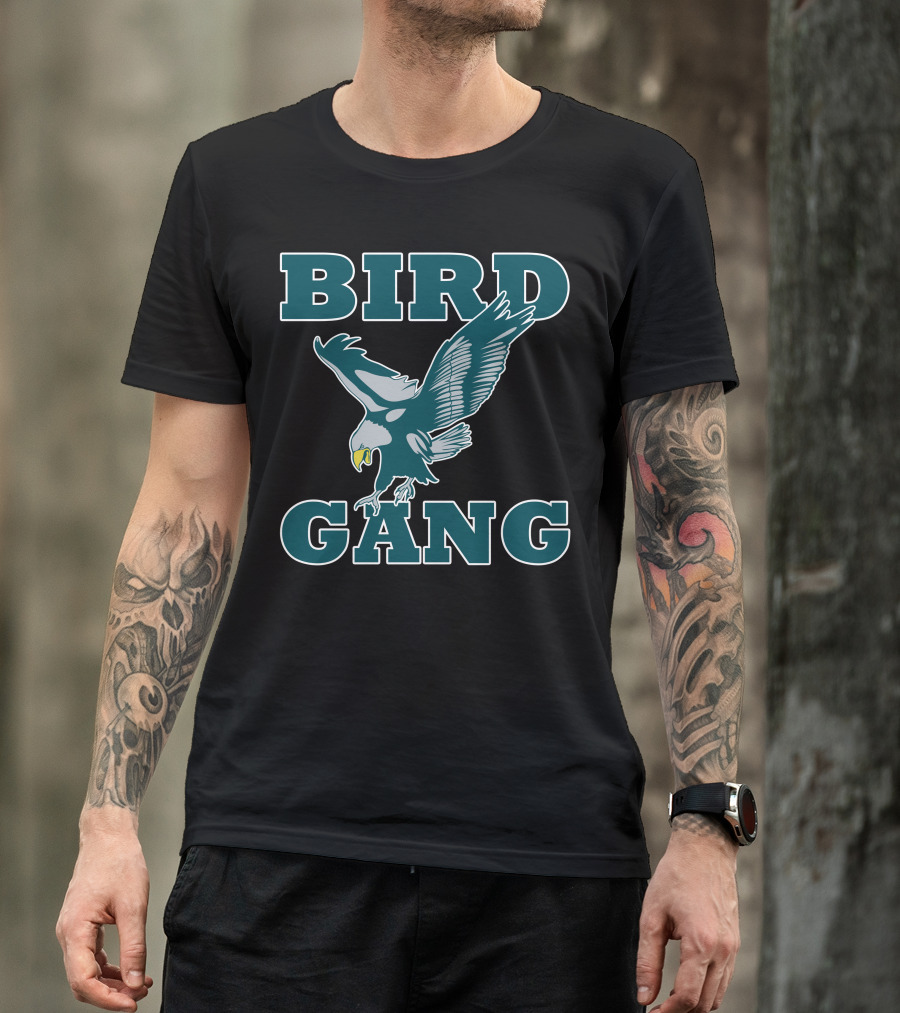 Bird Gang Eagle Offensive Attack T-Shirt