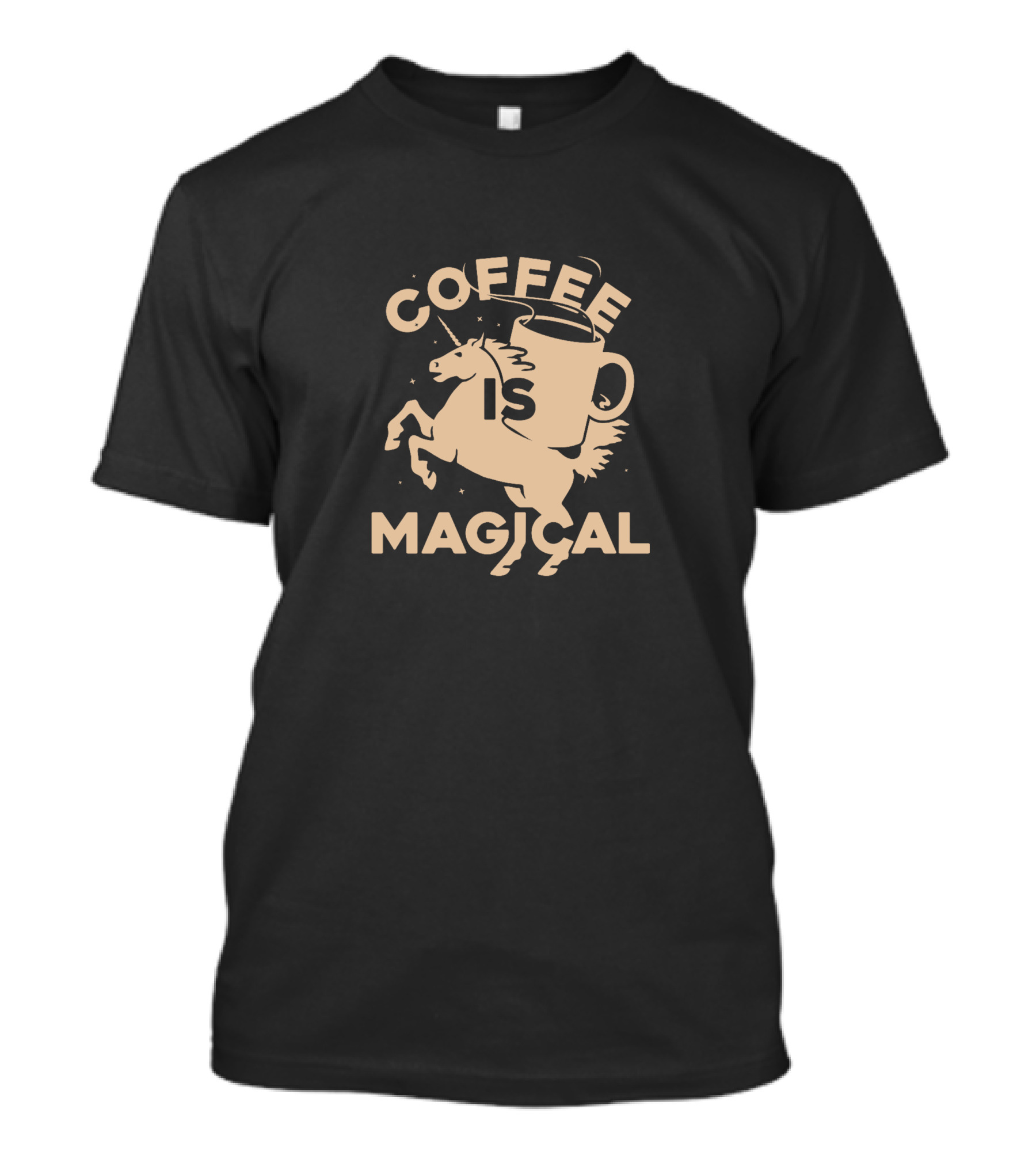 Coffee Is Magical Unicorn Coffee Cup T-Shirt