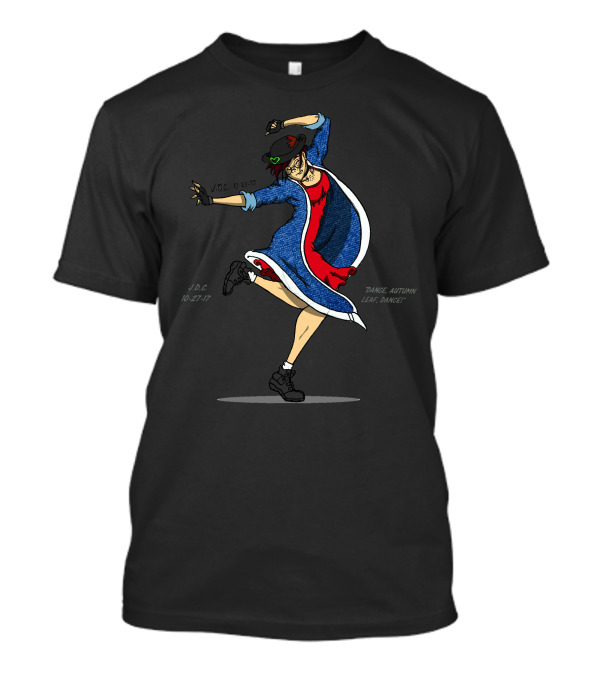 J.D.C. 10-27-17 Dance Autumn Leaf Dance T-Shirt