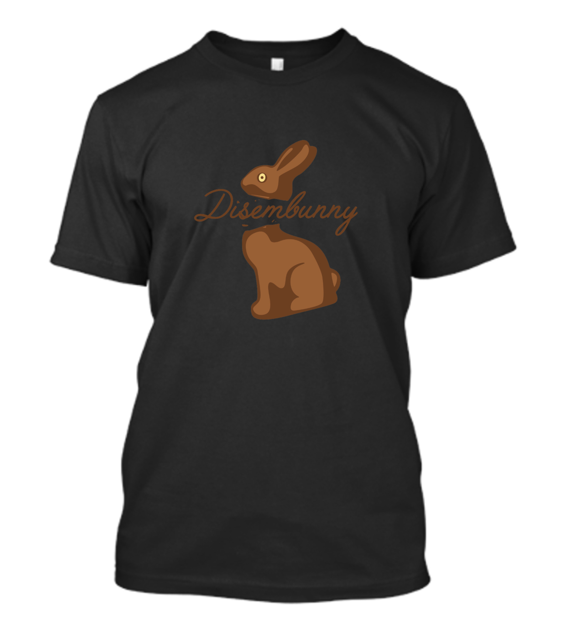 Disembunny Chocolate Rabbit With Missing Head T-Shirt