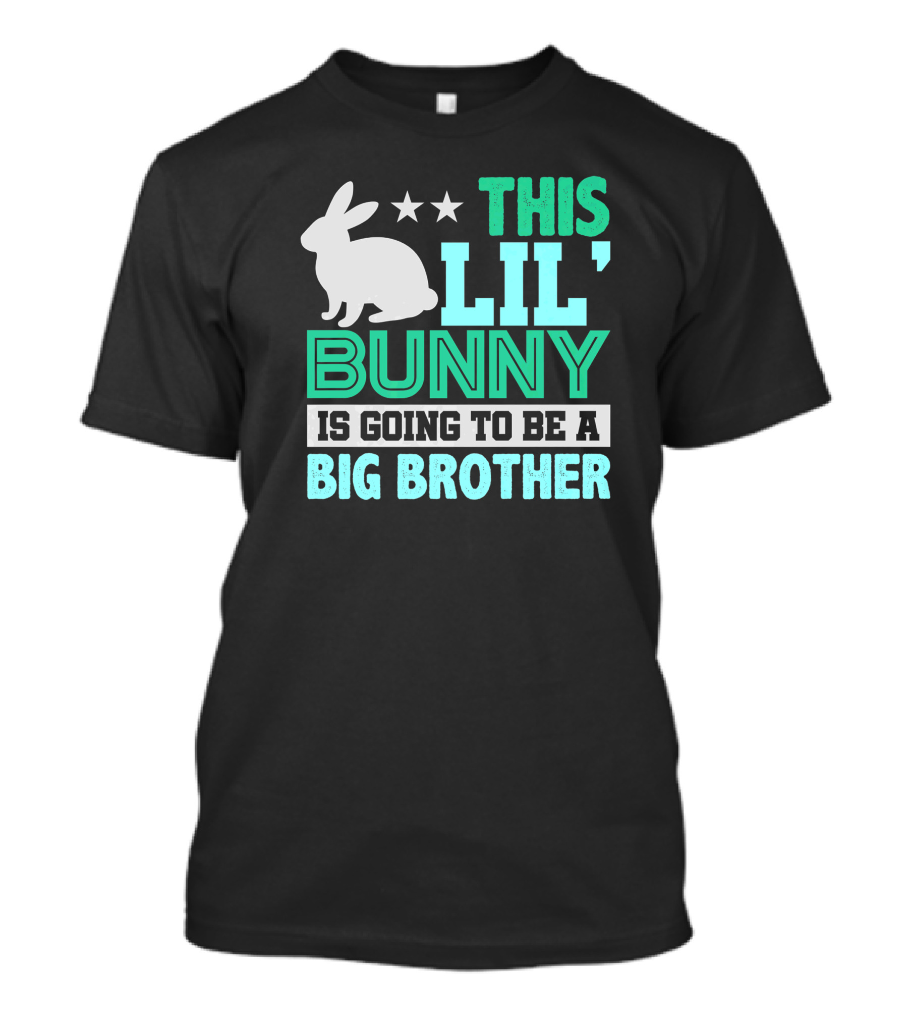 This Lil' Bunny Is Going To Be A Big Brother Easter Themed Pregnancy Announcement T-Shirt
