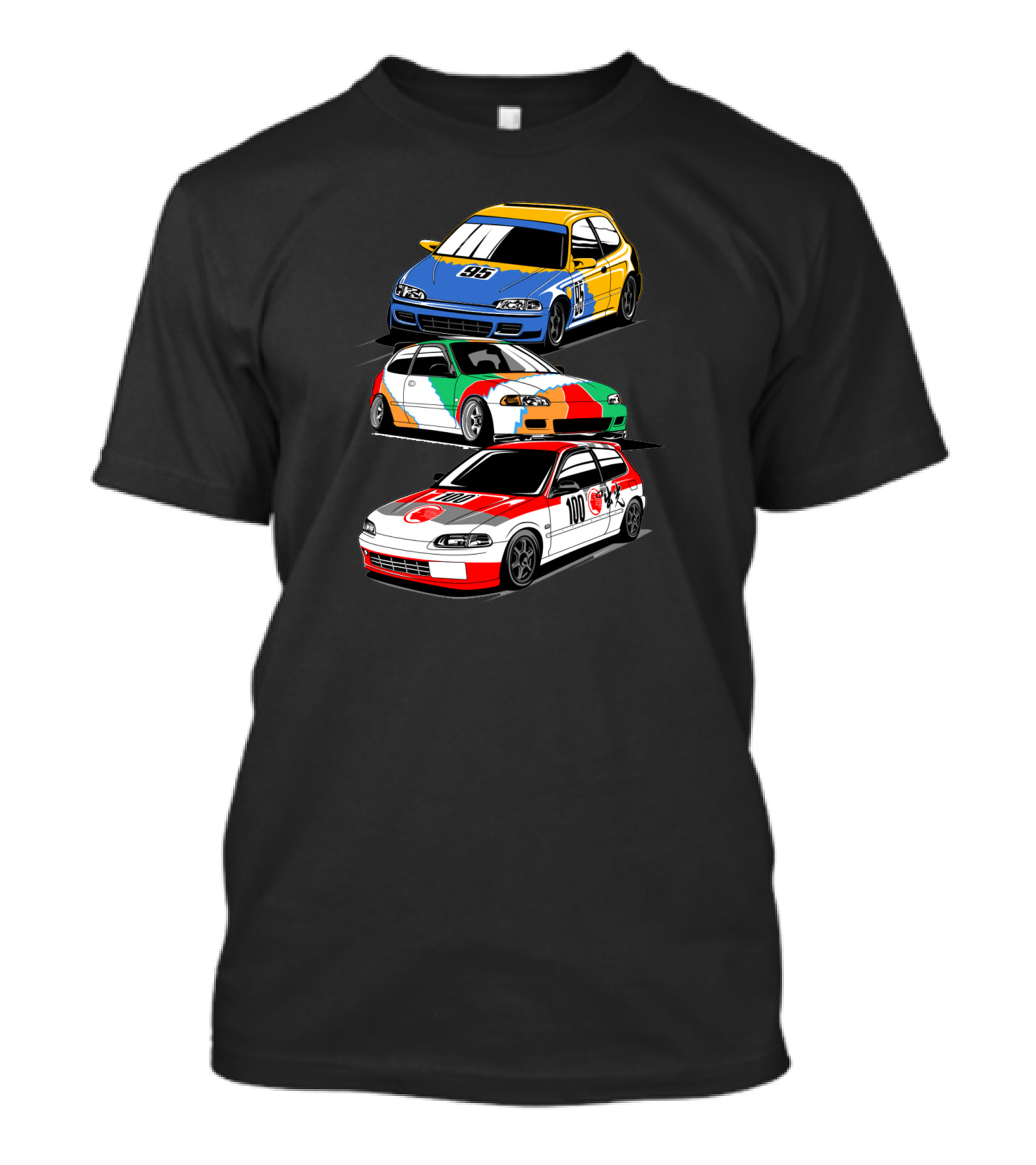 EG6 Legend 95 100 Racing Cars T-Shirt
