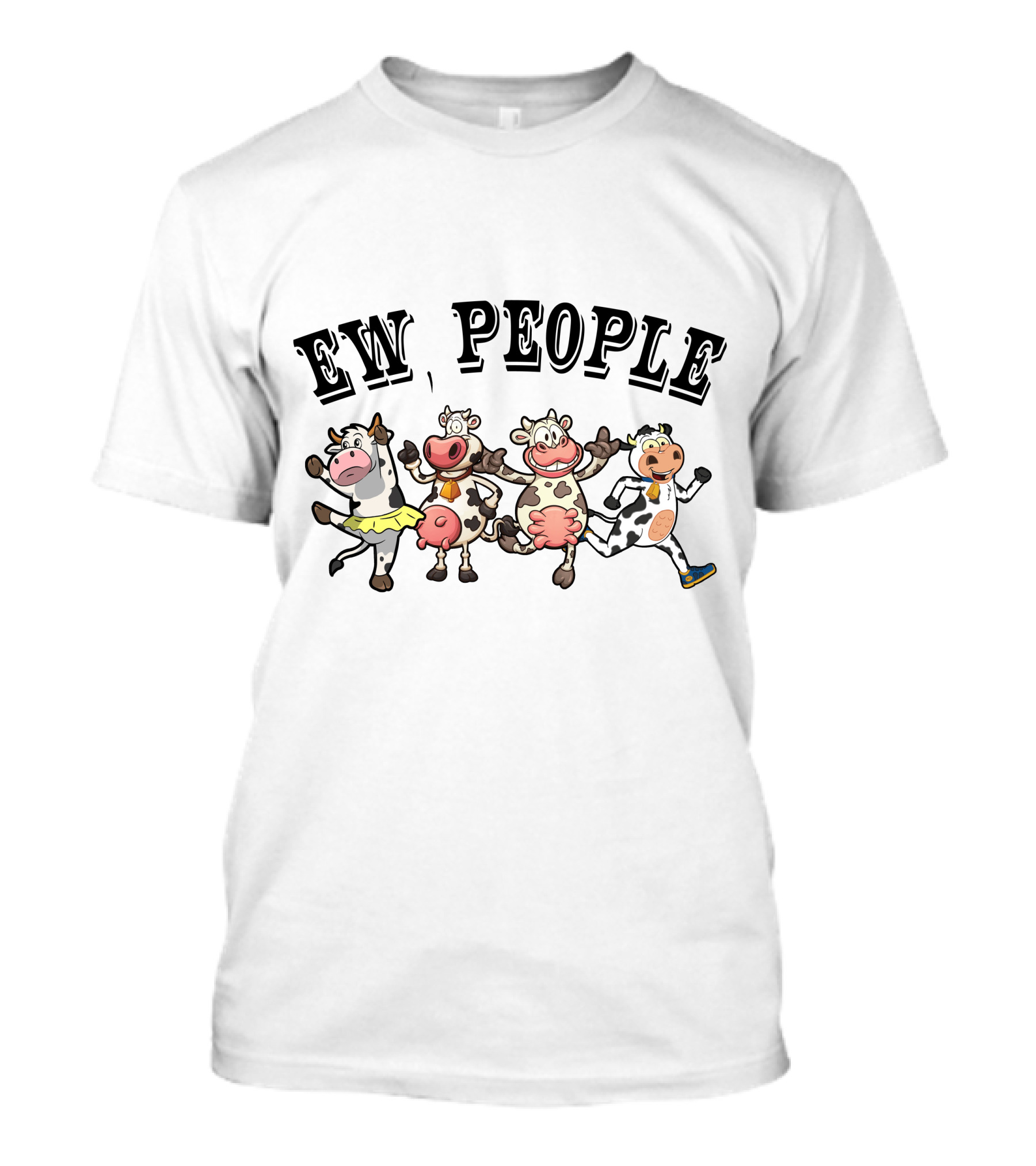 Ew People Dancing Cows Lover T-Shirt