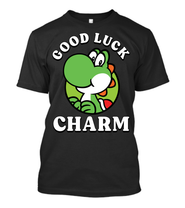 Good Luck Charm Yoshi Circle T-Shirt