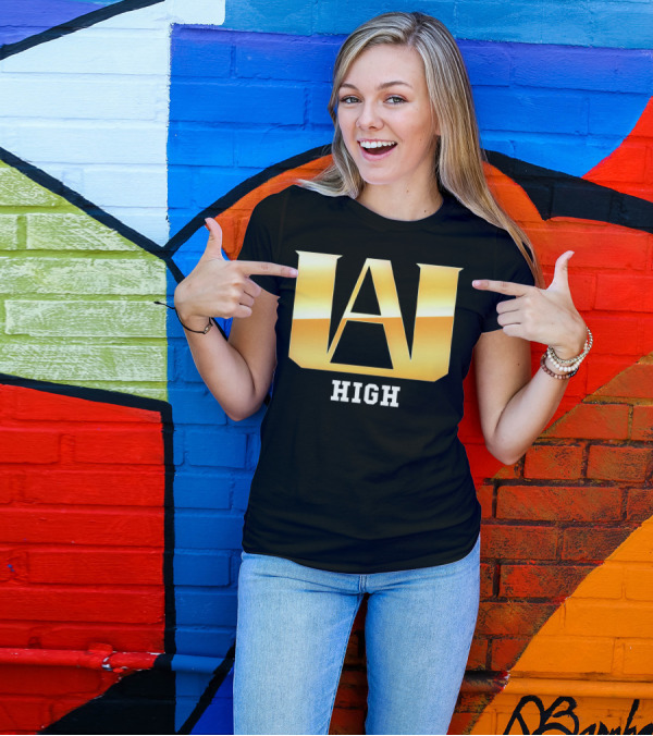 UA High Hero Academia Gold T-Shirt
