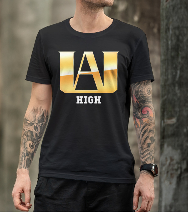 UA High Hero Academia Gold T-Shirt