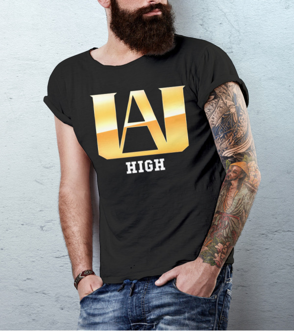 UA High Hero Academia Gold T-Shirt