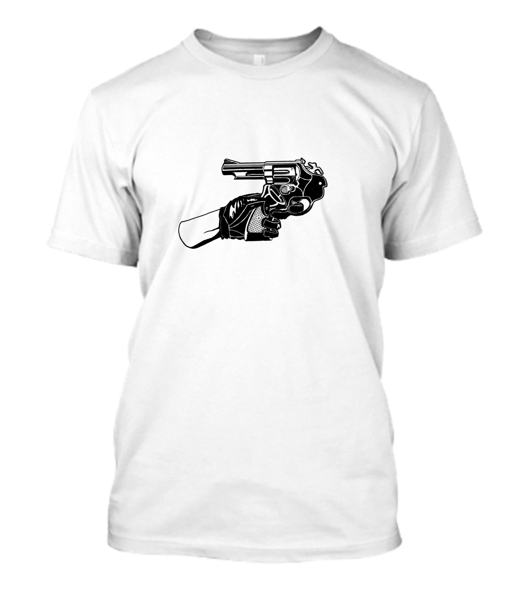 Hurting Someone Else Is Self Harming Gun T-Shirt