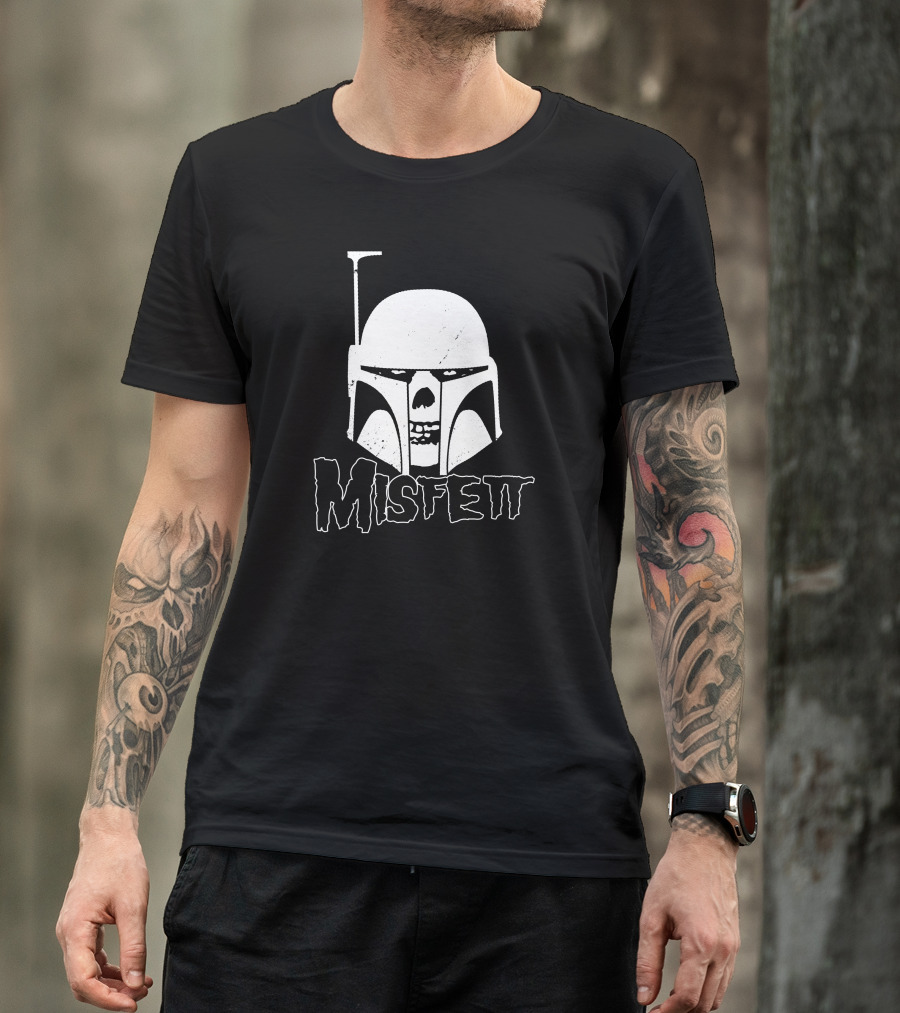Misfett Star Wars Boba Fett Misfits Mashup T-Shirt