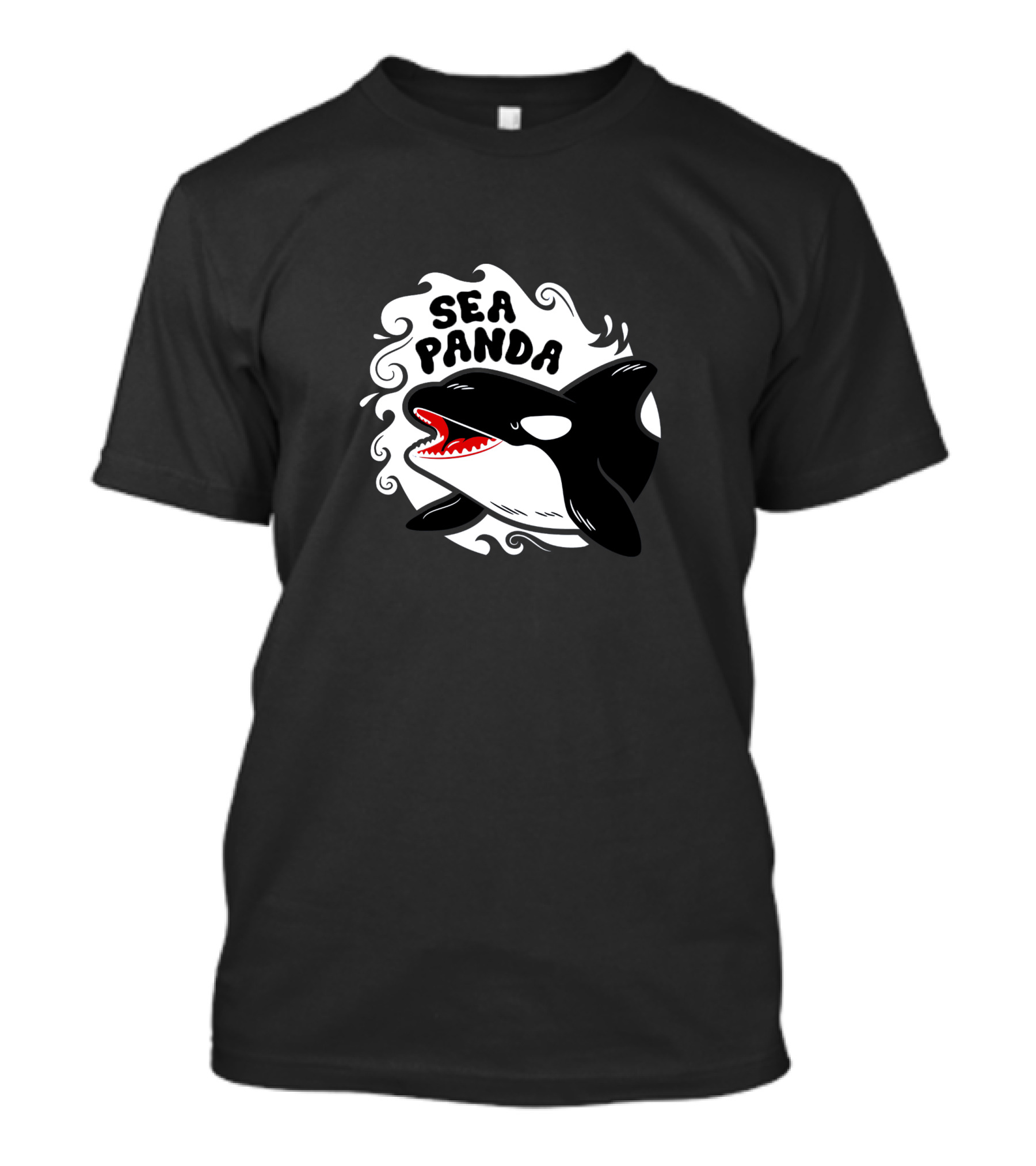 Sea Panda Orca Whale T-Shirt