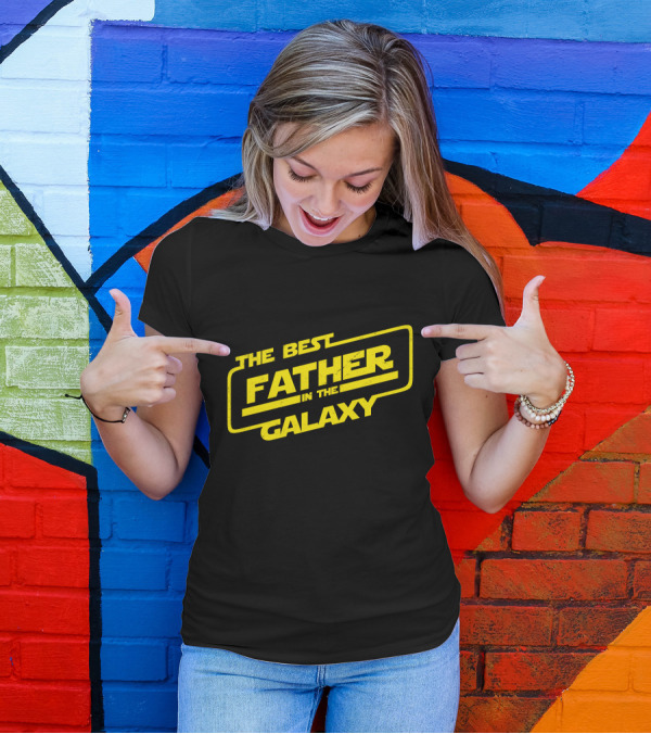 The Best Father In The Galaxy Star Wars-Inspired T-Shirt