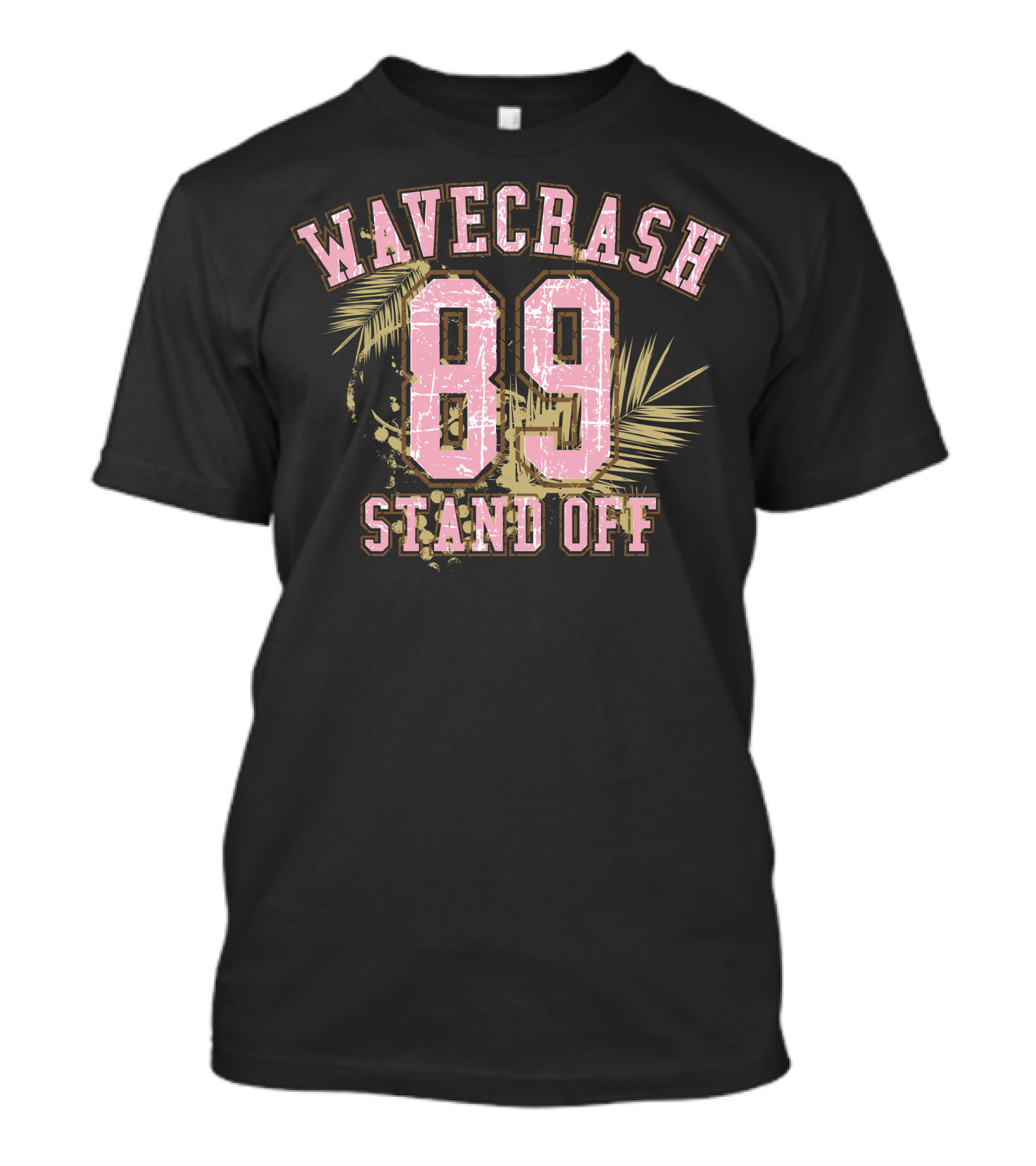 Wavecrash 89 Stand Off Palm Leaves T-Shirt